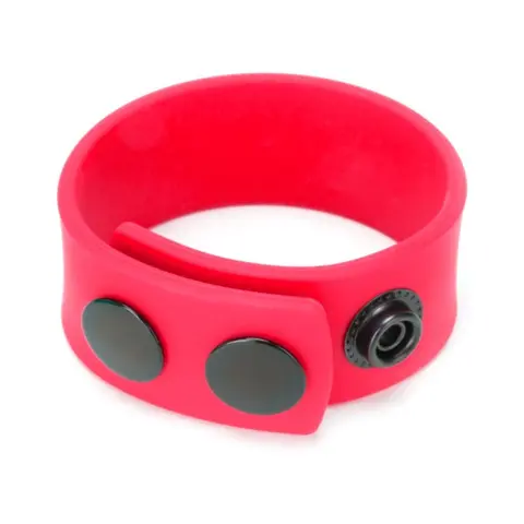Prowler RED Silicone Cock Strap in Red