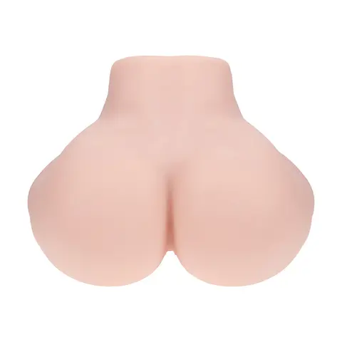 Xkin Bodyforms Elina Rosewood Dual Entry Vibrating Masturbator Beige