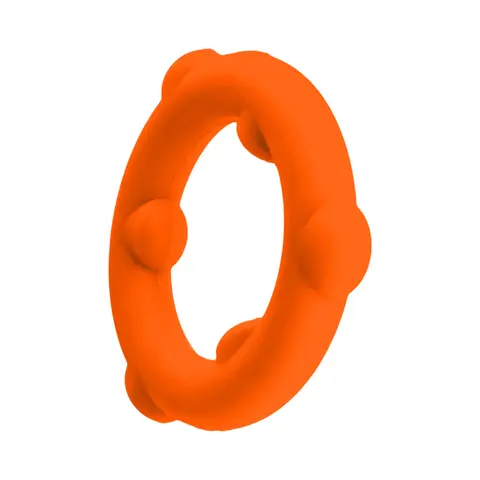 Oxballs Spinner Single Silicone Ring in Orange