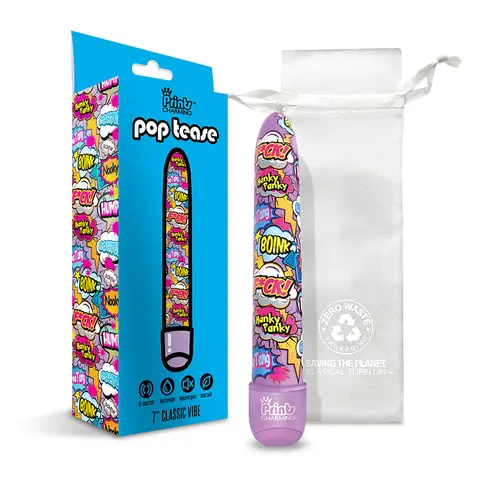 Prints Charming Pop Tease 7" Classic Vibe - F*ck - Purple