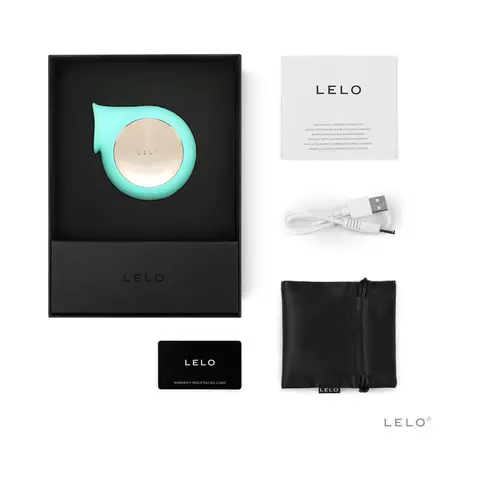 LELO SILA Rechargeable Sonic Clitoral Stimulator in Aqua