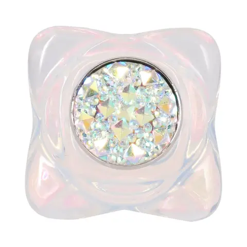 Booty Bling Jeweled Wearable Silicone Plug Small Translucent