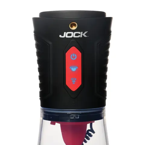JOCK Advanced Blow Job Sucking, Licking, & Vibrating Masturbator
