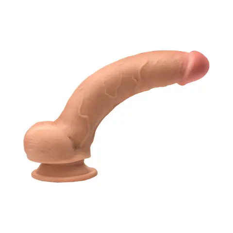 JOCK Hard-Core 8 in. Triple Density Dildo with Balls