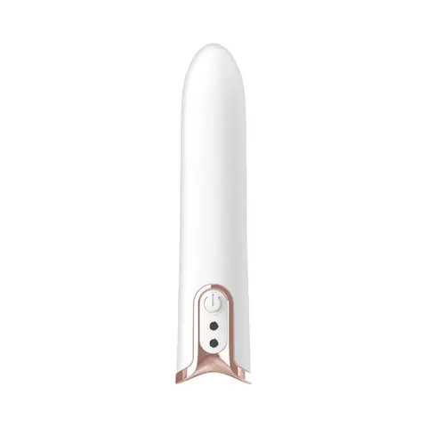 Gold Glam Bullet Vibe White
