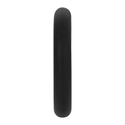 Forto F-61 3-Piece Silicone Cockring Set in Black