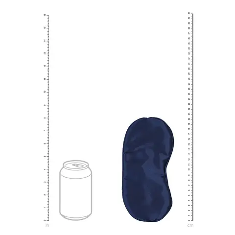 Ouch! Satin Mask in Navy