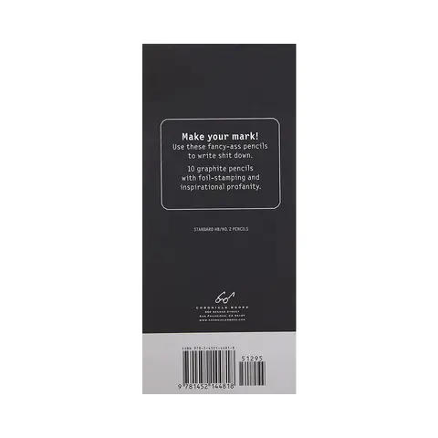 Calligraphuck Fucking Brilliant Pencils 10-Pack