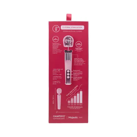 Camtoyz Pro Intense Wand Vibrator with App