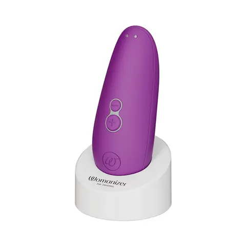 Womanizer Starlet 3 Rechargeable Silicone Compact Pleasure Air Clitoral Stimulator Turquoise in Violet