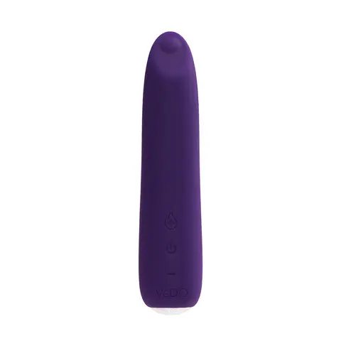 VeDO Boom Rechargeable Warming Silicone Slimline Vibrator Purple