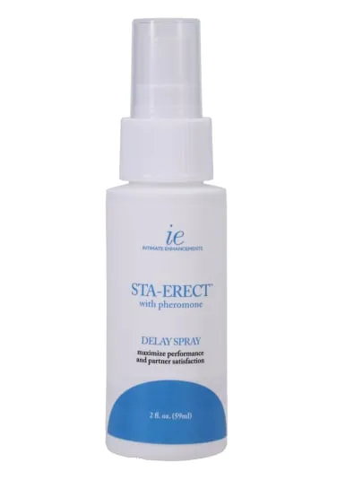 Intimate Enhancements Sta-Erect with Pheromone - Delay Spray for Men
