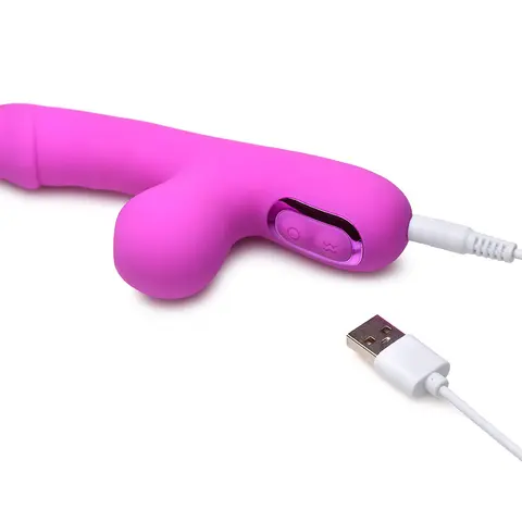 BANG! Mini Suction Rabbit Vibrator in Purple