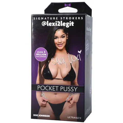 Signature Strokers Girls of Social Media @lexi2legit ULTRASKYN Pocket Pussy