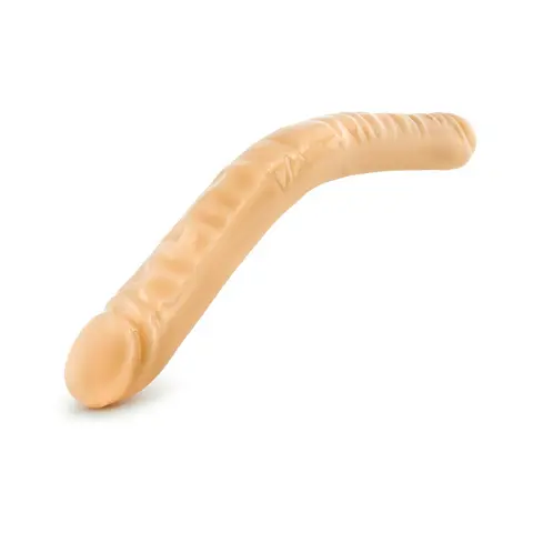 B Yours 18 in. Double Dildo in Beige
