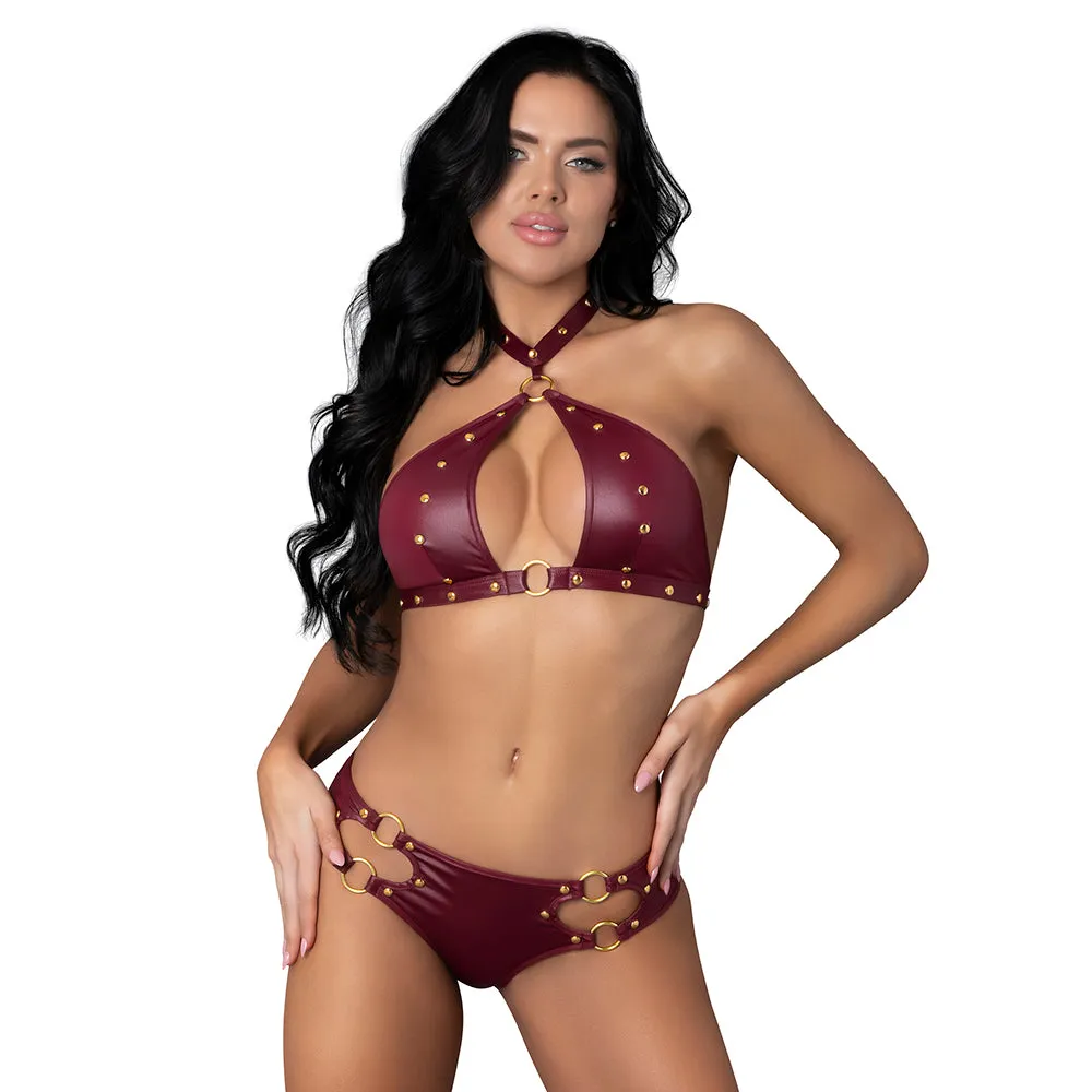 Lust Fetish Juno Burgundy S/M