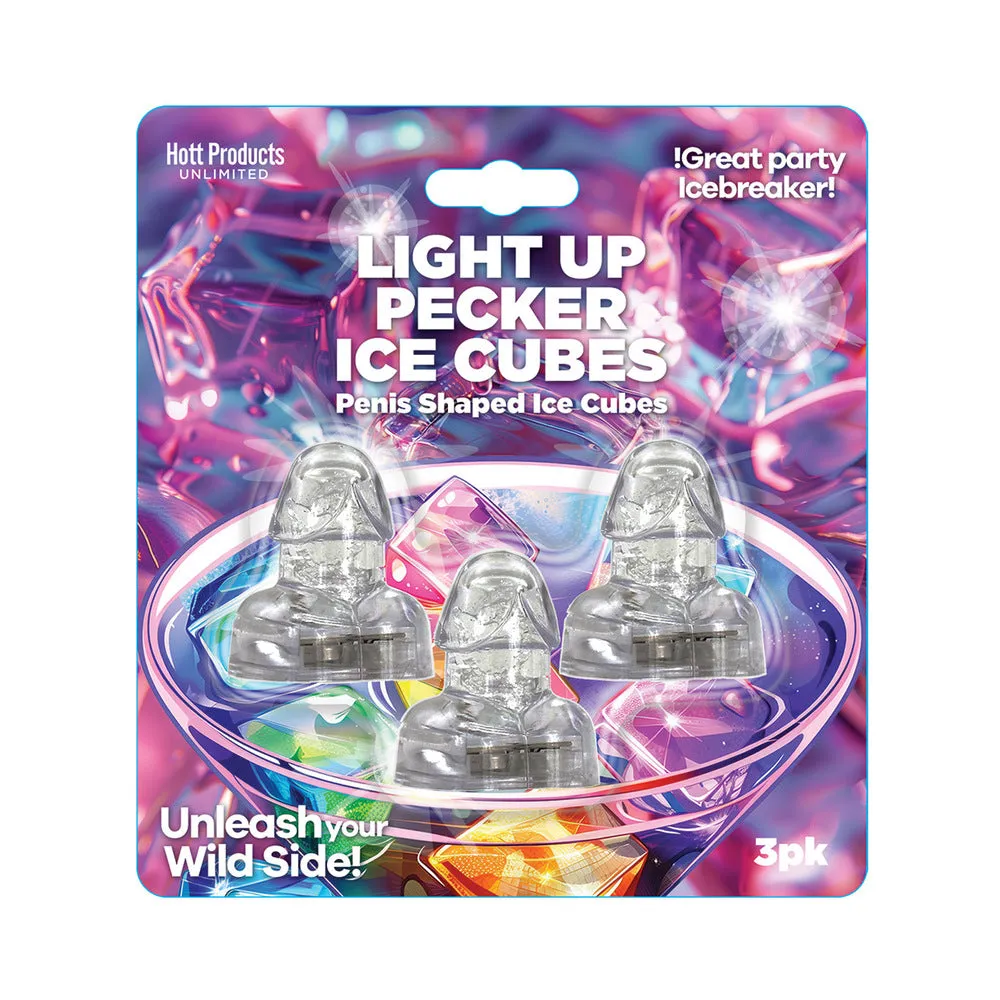 Light Up Penis Ice Cubes 3-Pack