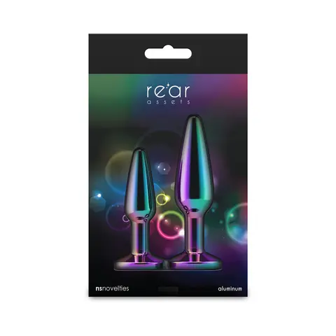 Rear Assets Tapered Trainer Plug Kit in Multicolor/Rainbow