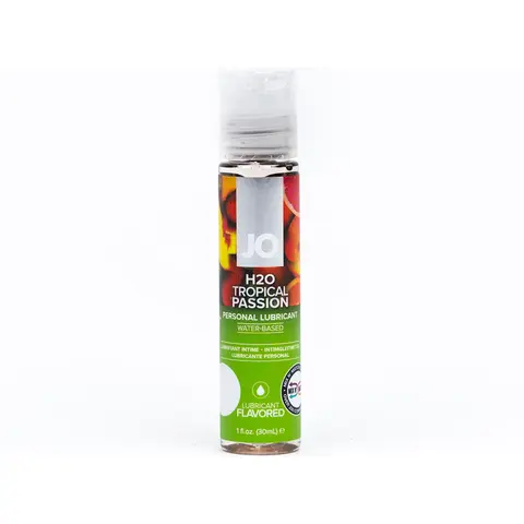 JO H2O Tropical Passion Flavored Water-Based Lubricant 1 oz.