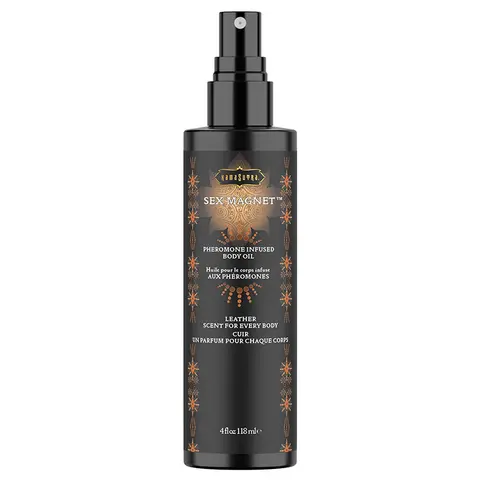 Sex Magnet Body Oil Spray Leather 4 oz.
