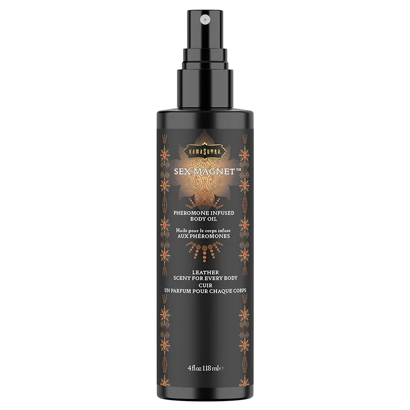 Sex Magnet Body Oil Spray Leather 4 oz.