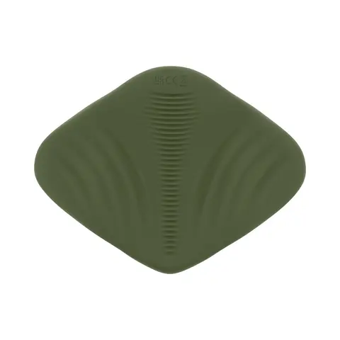 Gender X Pleasure Pad Rechargeable Grinding Pad & Stroker Silicone Green