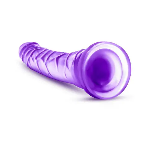 B Yours Sweet 'n Hard 6 Realistic 8.5 in. Dildo in Purple