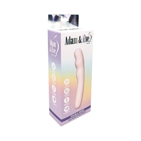 Adam & Eve Double Sided Dual-Texture G-Spot Vibrator