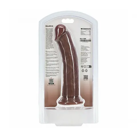 RealRock 7 in. Cock Curved Brown
