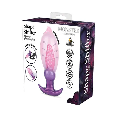 Monster Romance Shape Shifter Inflatible Play Toy with Pump