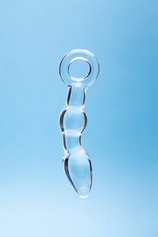 Clarity Utopian Mystique Glass Dildo