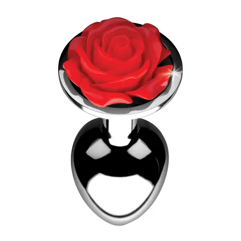 Booty Sparks Red Rose Anal Plug Small