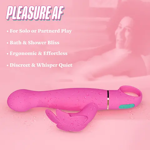 Aria Naughty AF 2.0 Rechargeable Vibe Plum