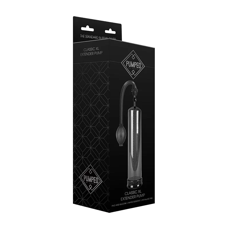 Pumped Classic XL Extender Penis Pump in Black