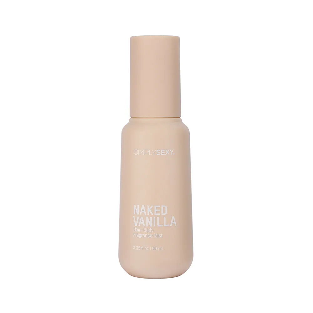 Simply Sexy Pheromone Hair + Body Mist Naked Vanilla 3.35 oz.
