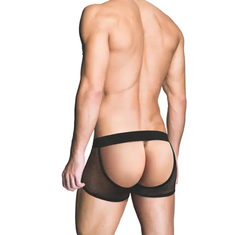 Prowler RED Fishnet Assless Trunk Black XL