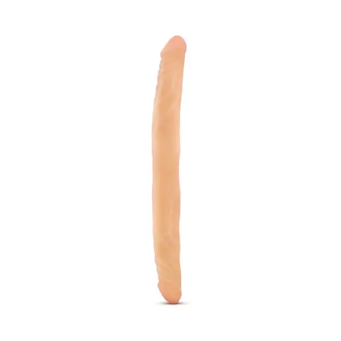 B Yours 14 in. Double Dildo in Beige