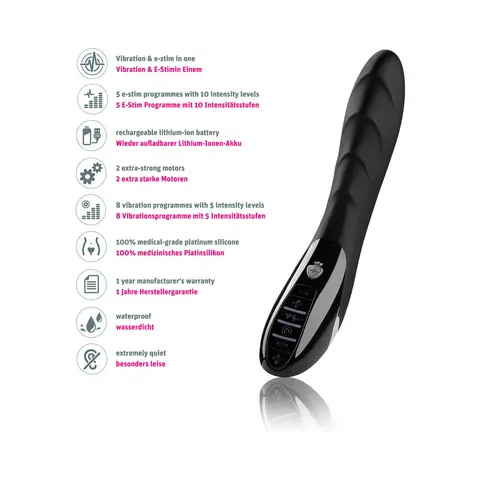 Mystim Sizzling Simon E-Stim Vibrator