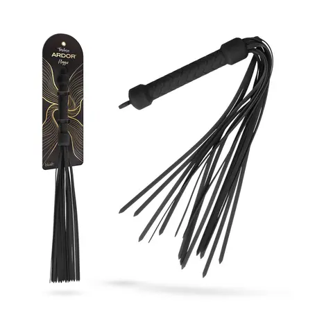 Temptasia Ardor Flogger in Black