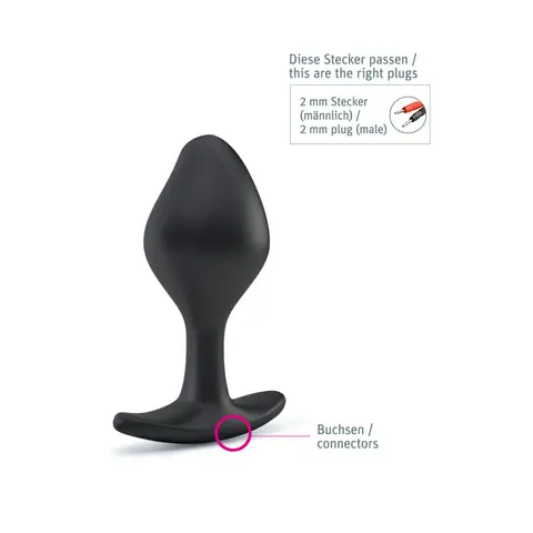 Mystim Rocking Force Anal Plug Small
