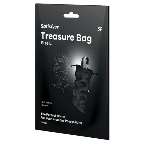 Satisfyer Treasure Bag L Black