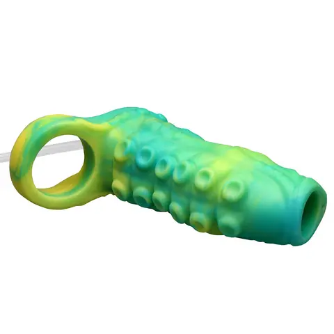 Creature Cocks Siphon Tentacle Squirting Silicone Penis Enhancer in Green