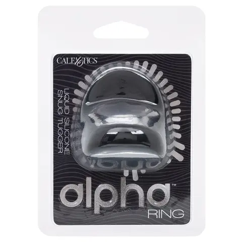 Alpha Liquid Silicone Snug Tugger Black