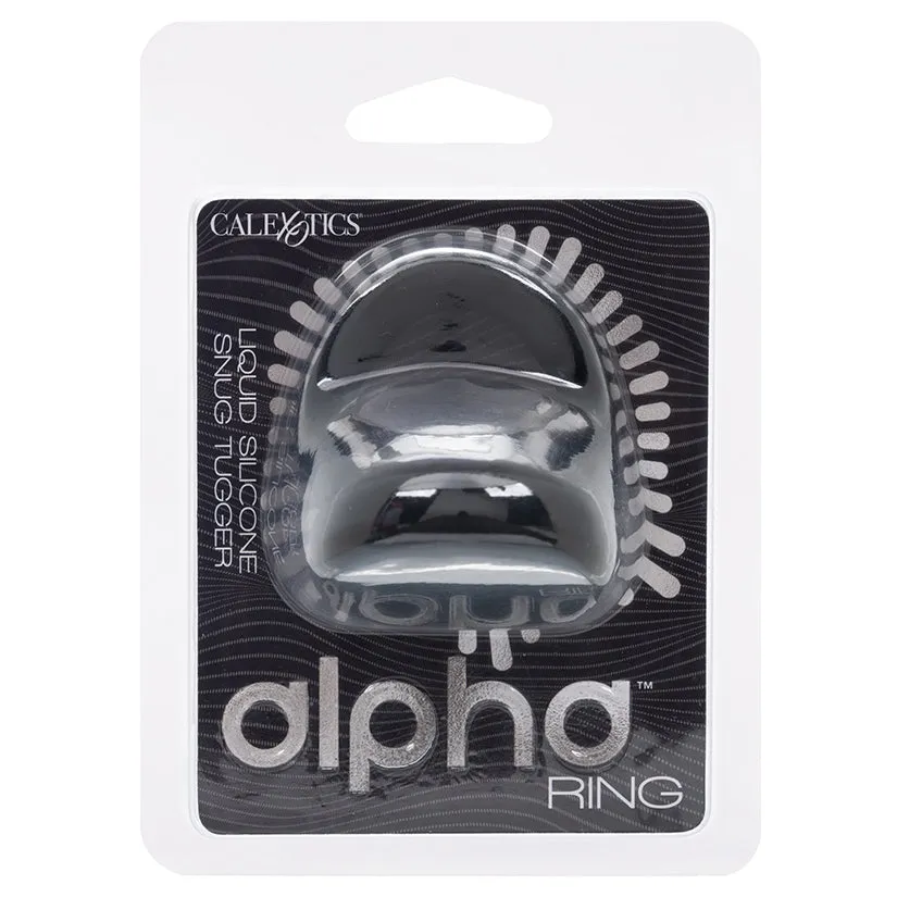 Alpha Liquid Silicone Snug Tugger Black