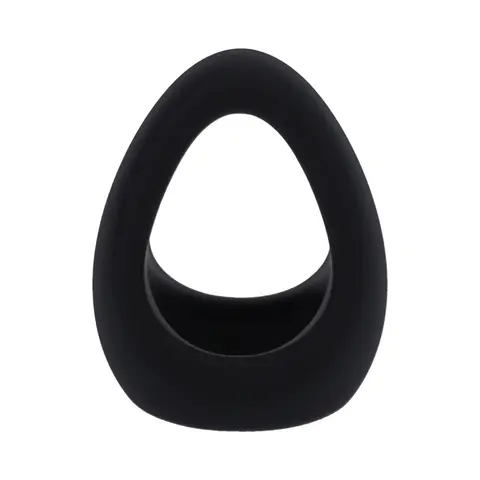 Tantus Stirrup C-Ring Cock and Ball Sling Onyx
