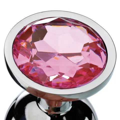 Adam & Eve Pink Gem Anal Plug Large