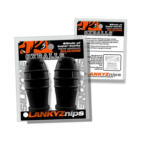 Oxballs Lankyz Silicone Nipsuckers in Black