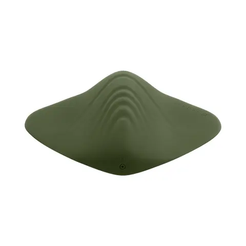 Gender X Pleasure Pad Rechargeable Grinding Pad & Stroker Silicone Green