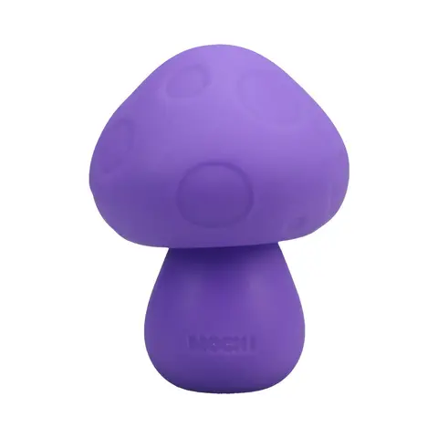 Mochi Mushroom Rechargeable Silicone Vibe in Purple