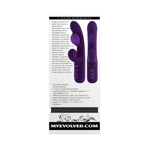 Evolved Pleasure Puff Purple